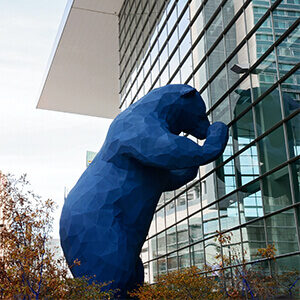 Denver Convention Center's Big Blue Bear